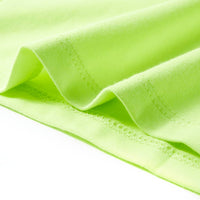 Maglietta da Bambina Giallo Neon 140