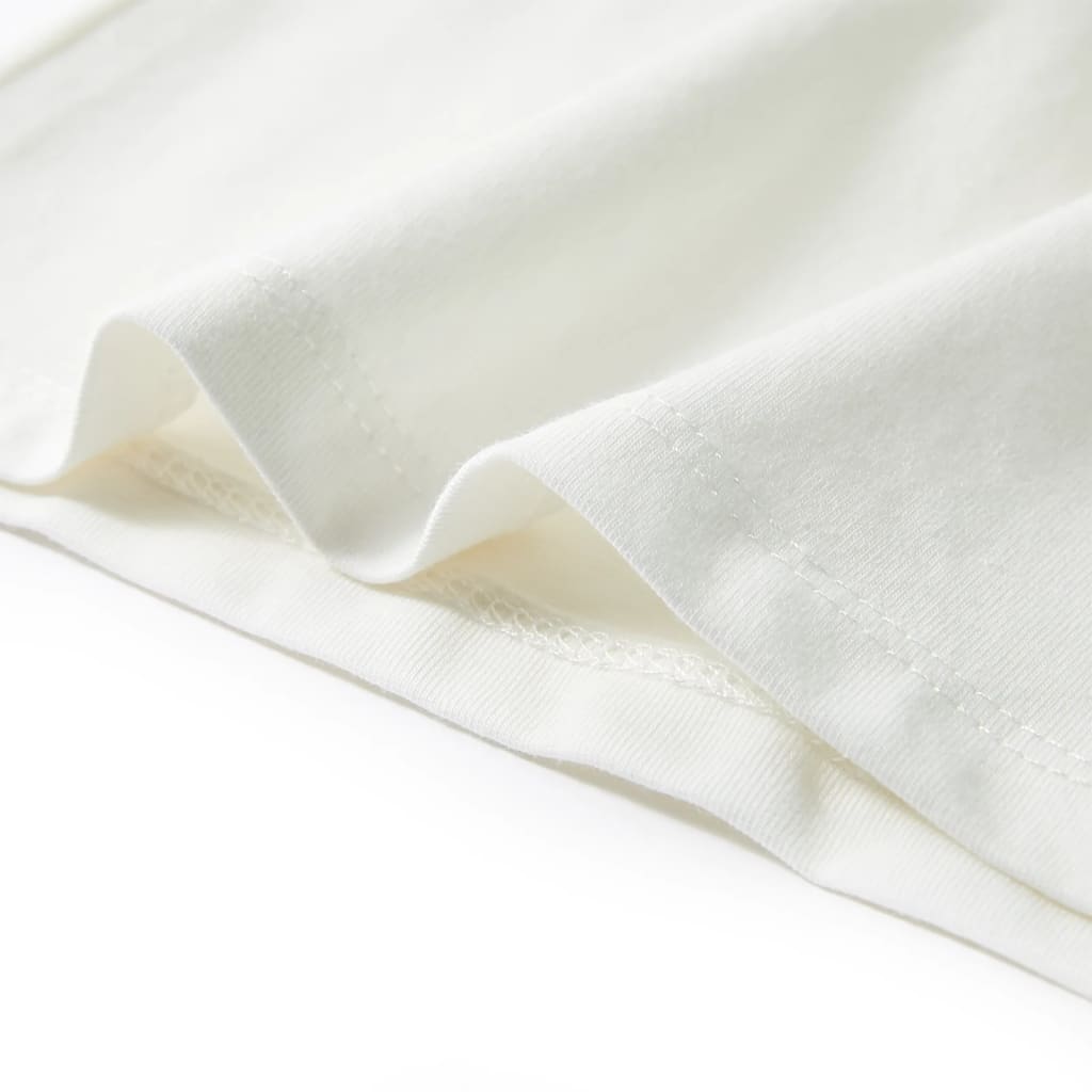 Maglietta da Bambina Ecru 104 10715