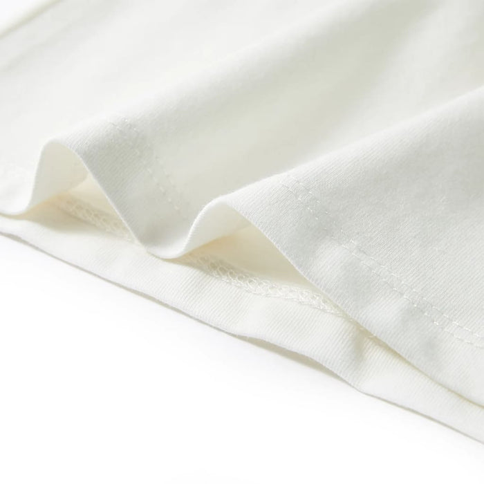 Maglietta da Bambina Ecru 104 10715