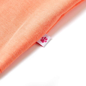 Maglietta da Bambina Arancione Neon 140 10723