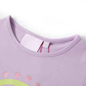 Maglietta da Bambina Lilla 140cod mxl 133410