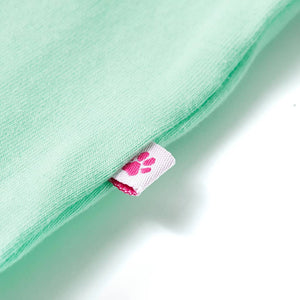 Maglietta da Bambina Verde Brillante 92 10734