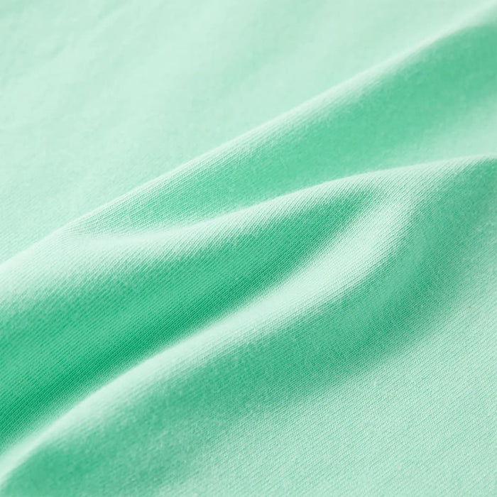 Maglietta da Bambina Verde Brillante 128 10737