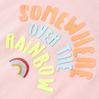 Maglietta da Bambina Rosa Chiaro 128 10762