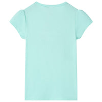 Maglietta da Bambina Acqua Chiaro 128cod mxl 134451