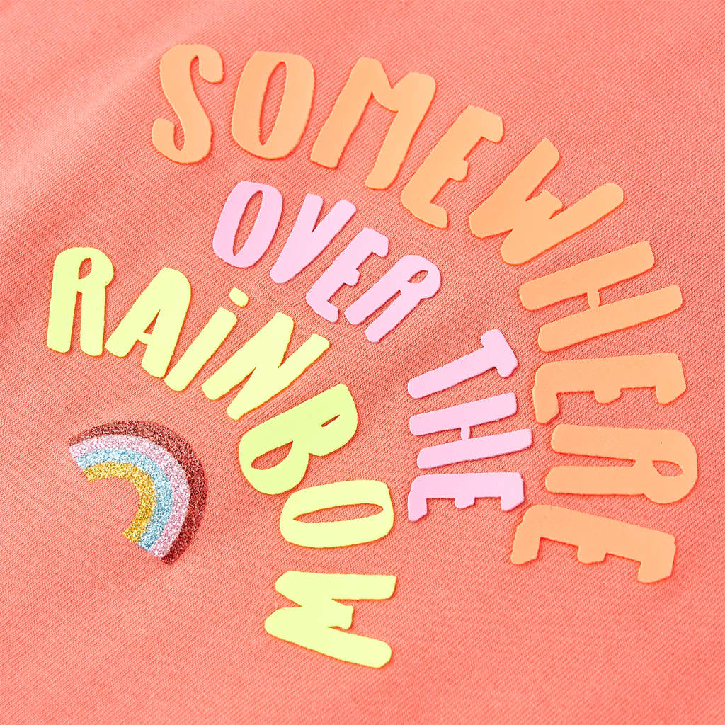 Maglietta per Bambini Corallo 128