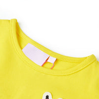 Maglietta per Bambine Giallo Brillante 104cod mxl 134453