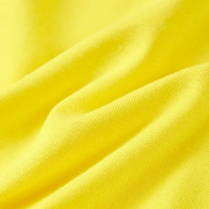 Maglietta per Bambine Giallo Brillante 140 10793