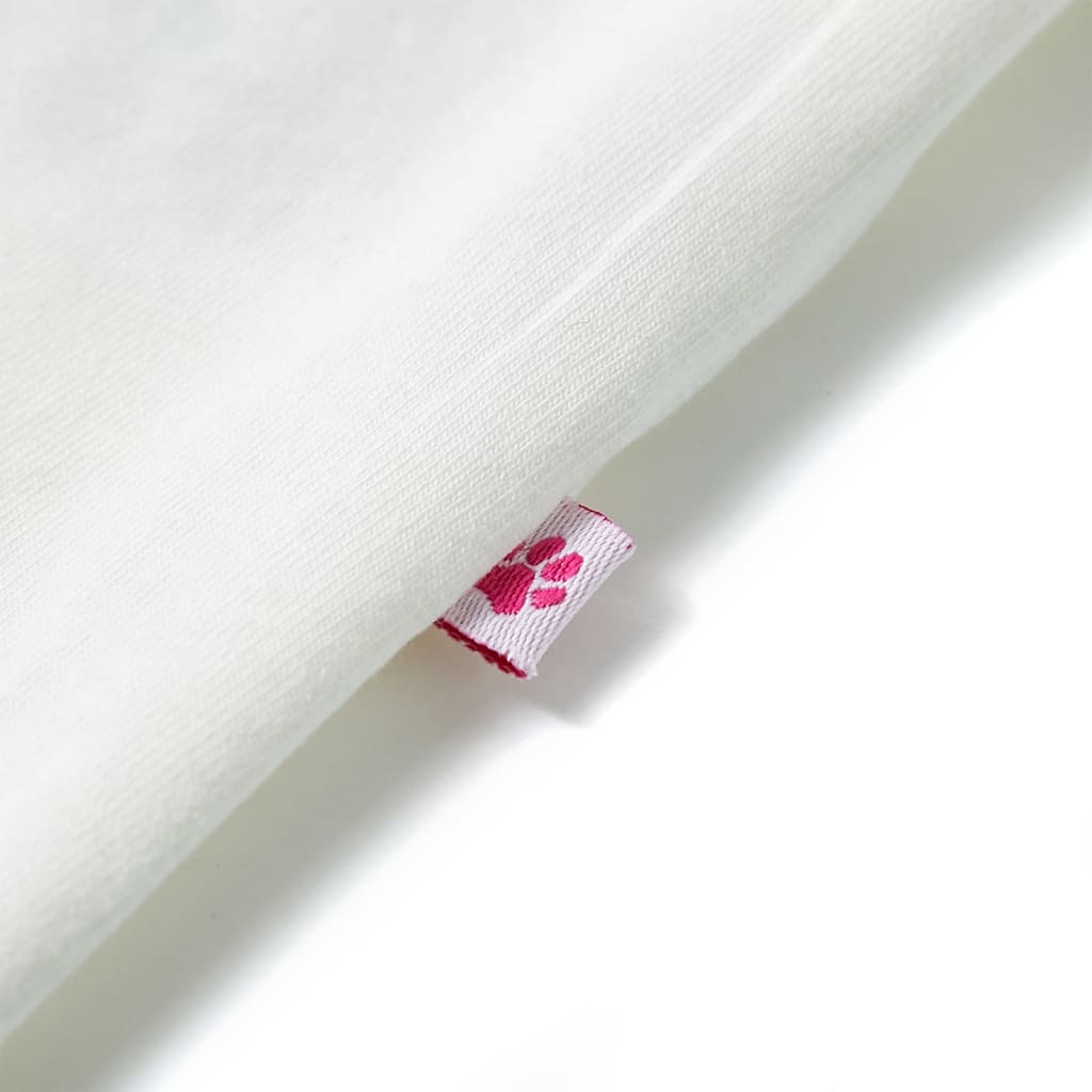 Maglietta da Bambina Ecru 116 10801