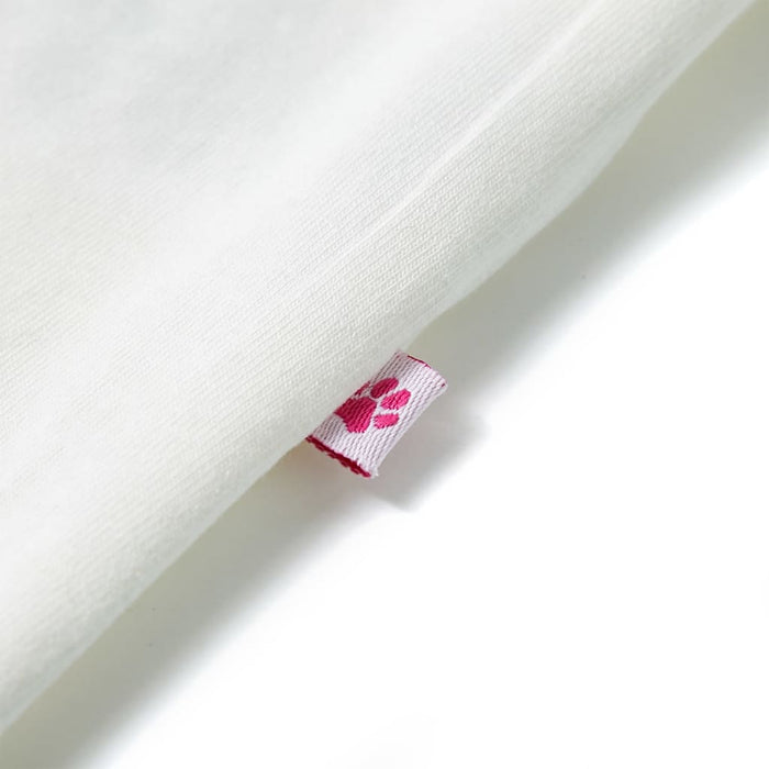 Maglietta da Bambina Ecru 116 10801