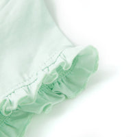 Maglietta da Bambina Menta Chiaro 92 10804