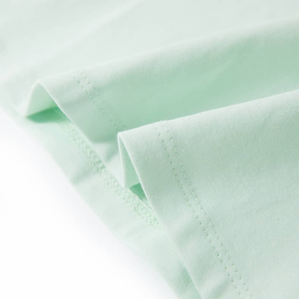 Maglietta da Bambina Menta Chiaro 92 10804