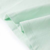 Maglietta da Bambina Menta Chiaro 92 10804