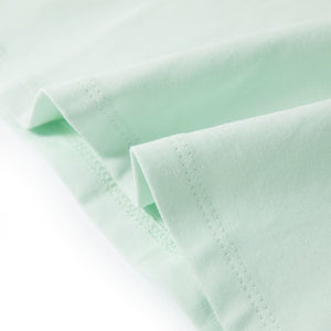 Maglietta da Bambina Menta Chiaro 140