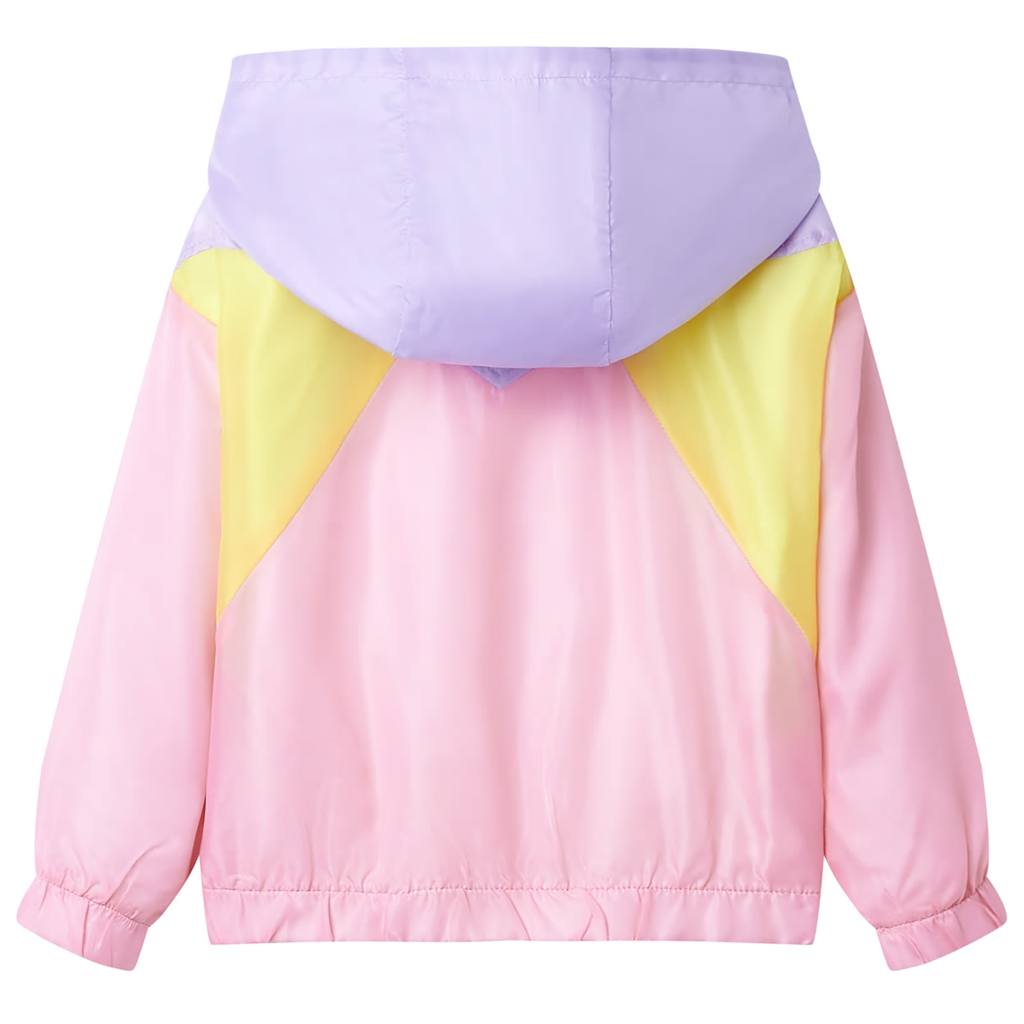 Giacca con Cappuccio e Cerniera da Bambina Multicolore 116 10821