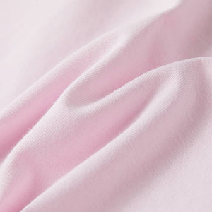 Maglietta da Bambina Maniche Aletta Rosa Tenue 128 10832