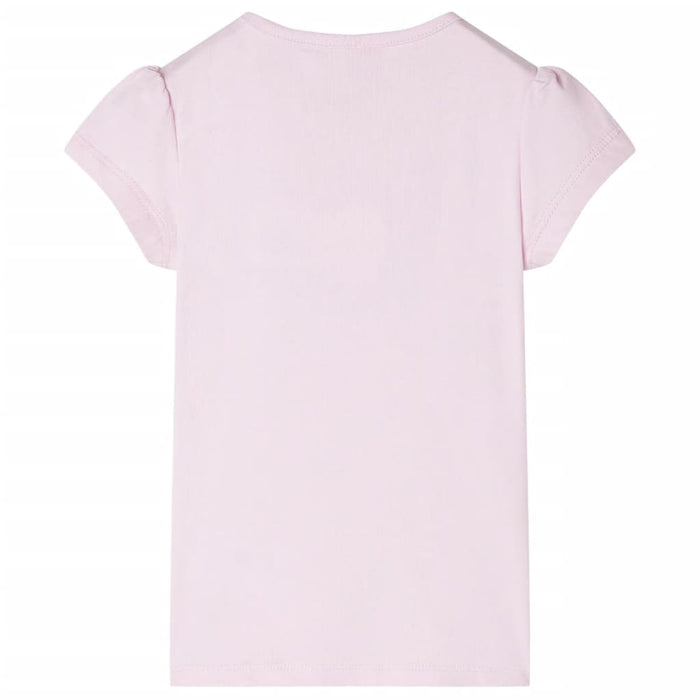 Maglietta da Bambina Maniche Aletta Rosa Tenue 140cod mxl 85358
