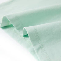 Maglietta Bambina Maniche Aletta Menta Chiaro 140 10838