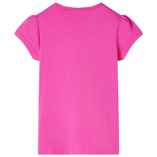 Maglietta da Bambina Maniche Aletta Rosa Scuro 92cod mxl 109322