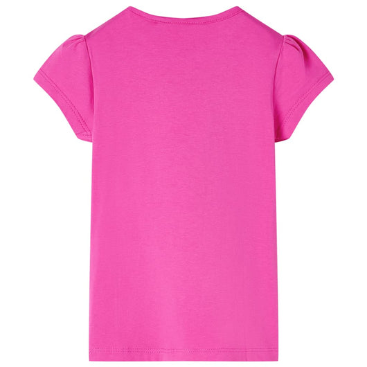Maglietta da Bambina Maniche Aletta Rosa Scuro 104cod mxl 133300