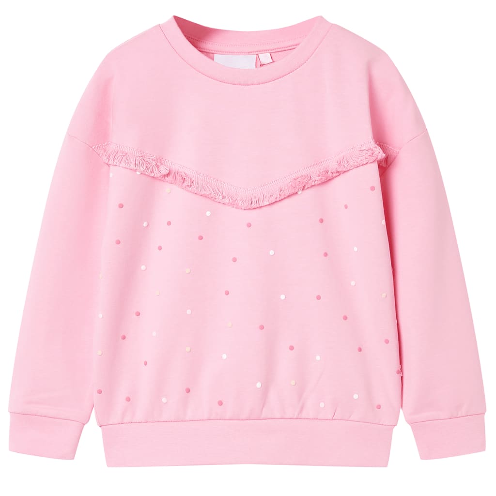 Felpa da Bambina Rosa 104cod mxl 110960