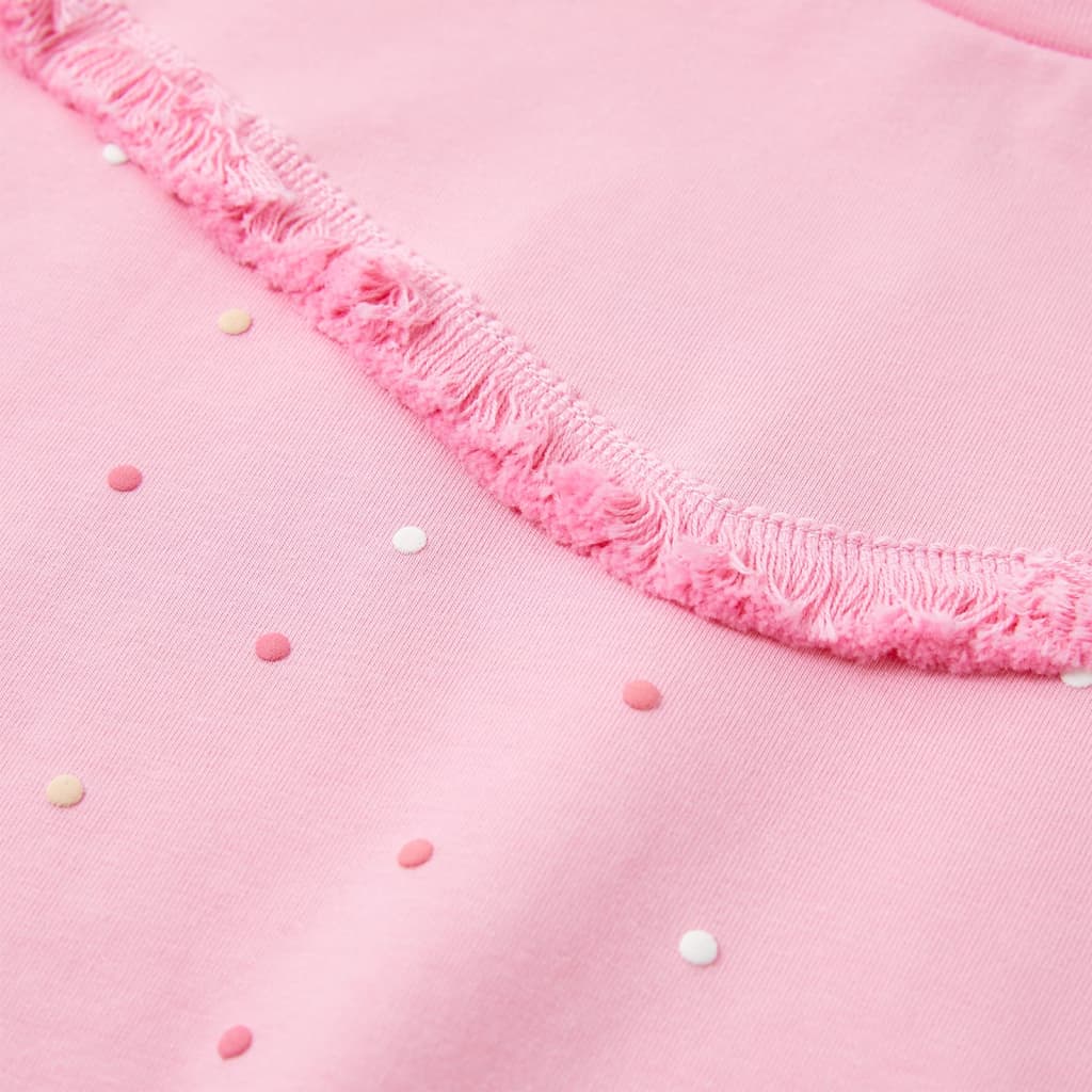 Felpa da Bambina Rosa 140 10873