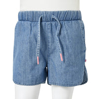 Pantaloncini da Bambino Blu Denim 92