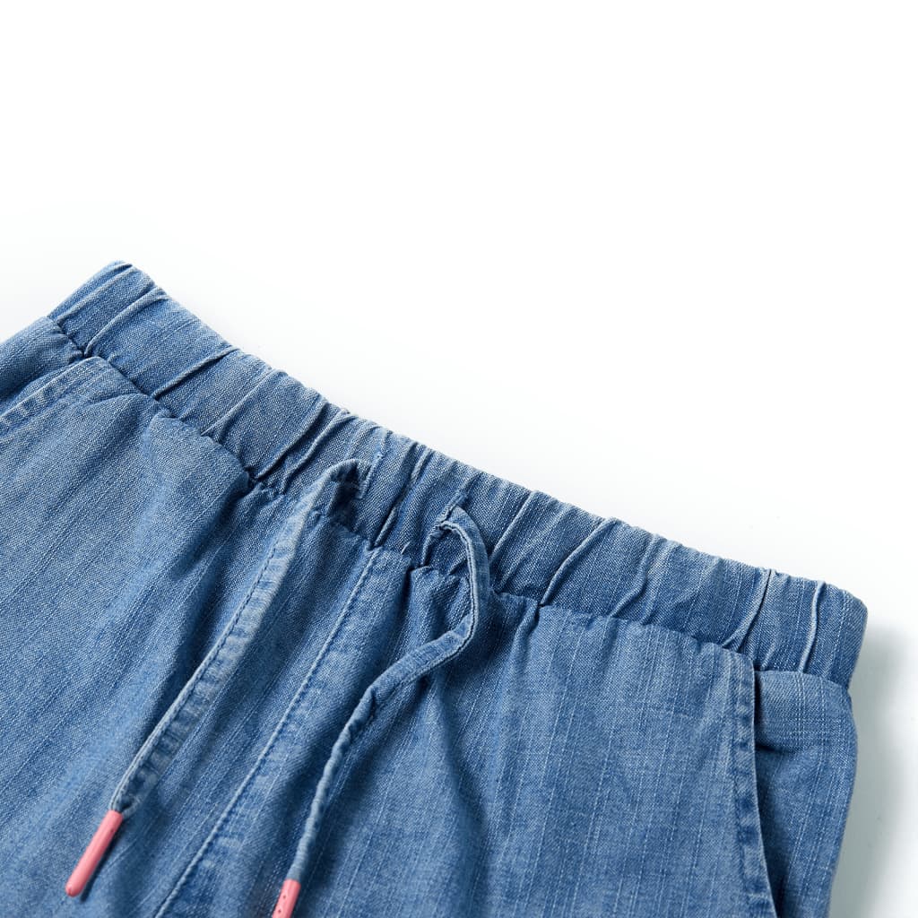 Pantaloncini da Bambino Blu Denim 140 10893