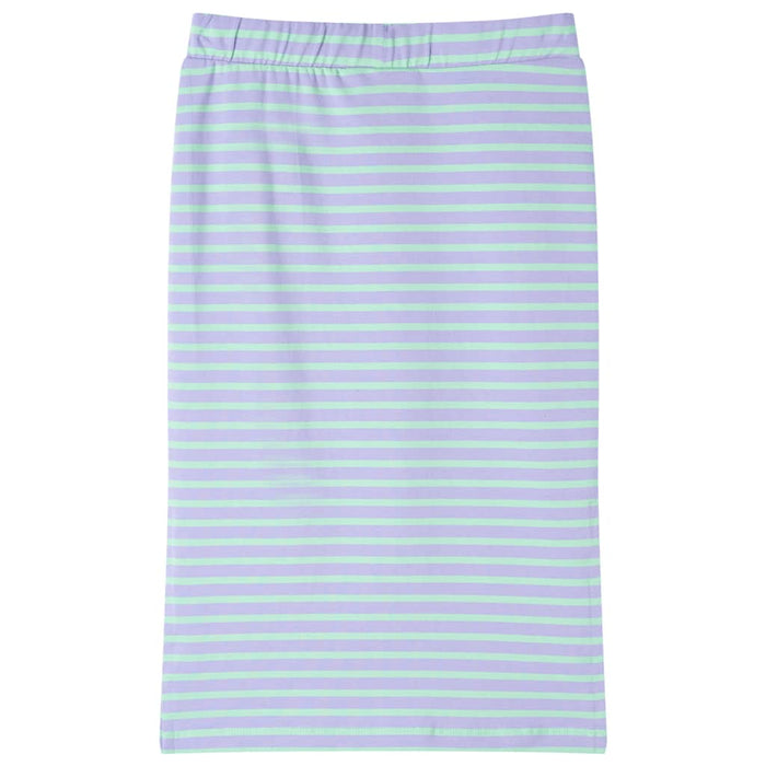 Gonna Dritta da Bambina a Righe Menta Brillante 92cod mxl 109177