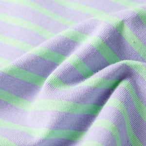 Gonna Dritta da Bambina a Righe Menta Brillante 92 10914