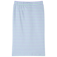 Gonna Dritta da Bambina a Righe Menta Brillante 104 10915