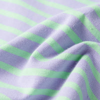 Gonna Dritta da Bambina a Righe Menta Brillante 104 10915