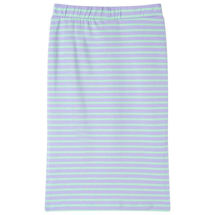 Gonna Dritta da Bambina a Righe Menta Brillante 116cod mxl 109178