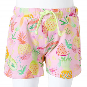 Pantaloncini per Bambini con Coulisse Rosa Tenue 128 10952