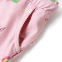 Pantaloncini per Bambini con Coulisse Rosa Chiaro 104 10960