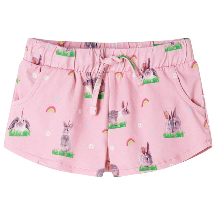 Pantaloncini per Bambini con Coulisse Rosa Chiaro 116cod mxl 109182