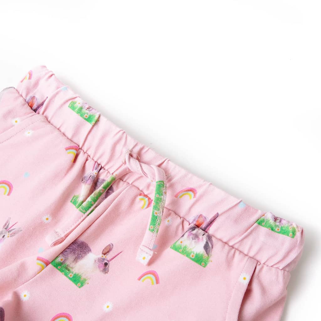 Pantaloncini per Bambini con Coulisse Rosa Chiaro 116cod mxl 109182