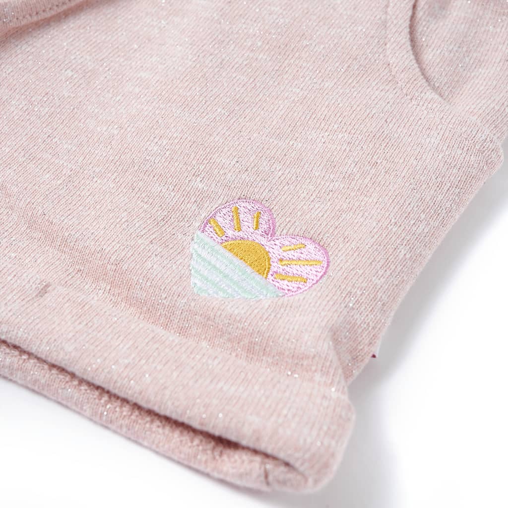 Pantaloncini per Bambini con Coulisse Rosa Chiaro Misto 92