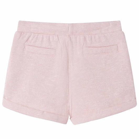 Pantaloncini per Bambini con Coulisse Rosa Chiaro Misto 116