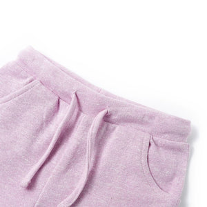 Pantaloncini per Bambini con Coulisse Lilla Misto 92 10969
