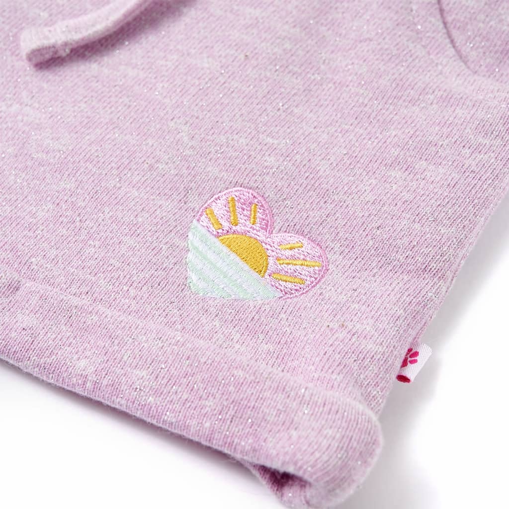 Pantaloncini per Bambini con Coulisse Lilla Misto 92 10969