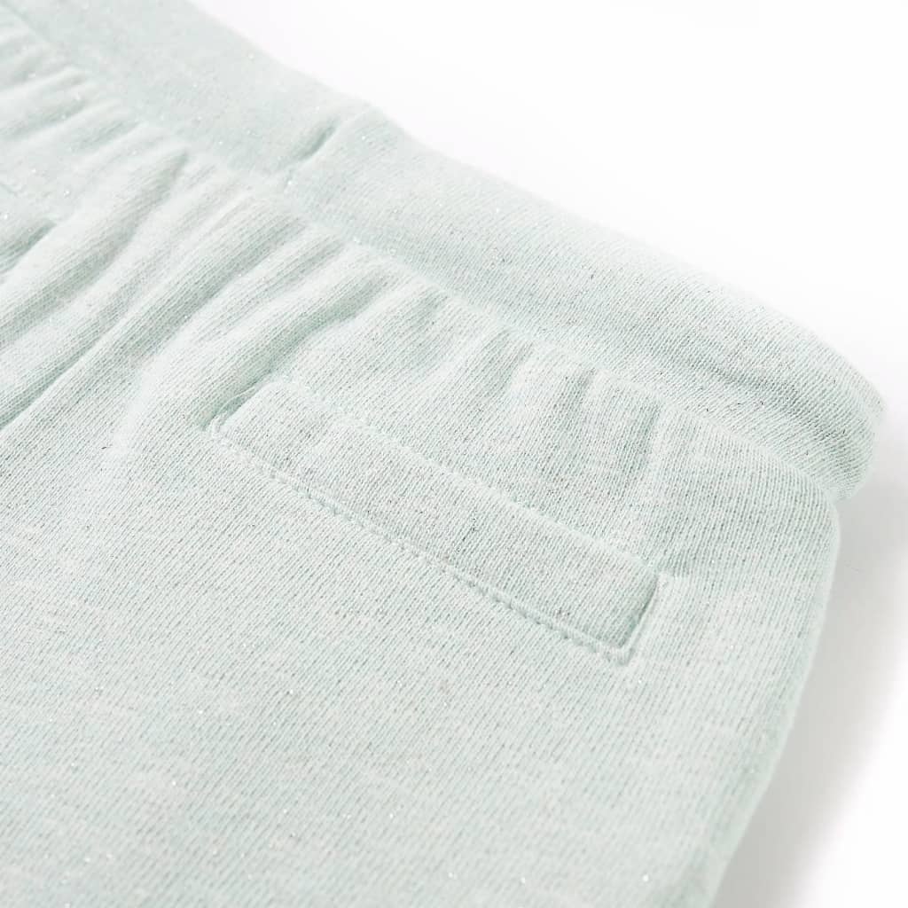 Pantaloncini per Bambini con Coulisse Menta Chiaro Misto 116 10976