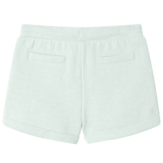 Pantaloncini per Bambini con Coulisse Menta Chiaro Misto 140