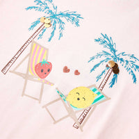 Maglietta da Bambina Rosa Tenue 104 11010