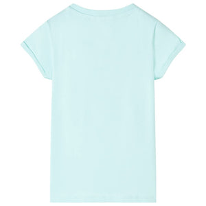 Maglietta da Bambina Acqua Chiaro 128cod mxl 108737