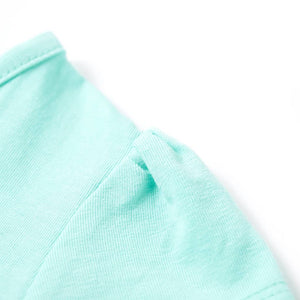 Maglietta da Bambina Menta Chiaro 116 11031