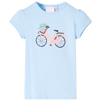 Maglietta da Bambino Azzurra 116cod mxl 109576