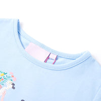 Maglietta da Bambino Azzurra 116 11076