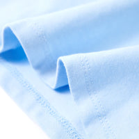 Maglietta da Bambino Azzurra 116 11076