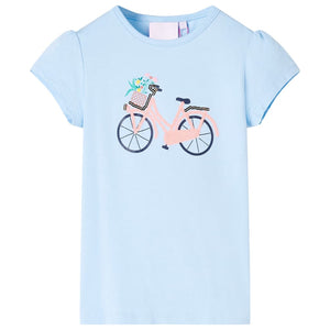 Maglietta da Bambino Azzurra 140cod mxl 133562